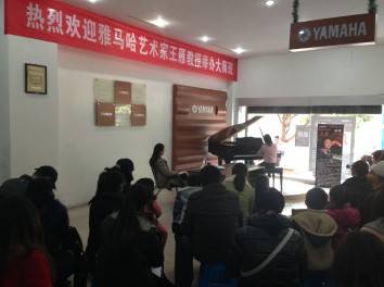 腾博官网艺术家王雁教授大师班--桂林悦之声琴行活动报道
