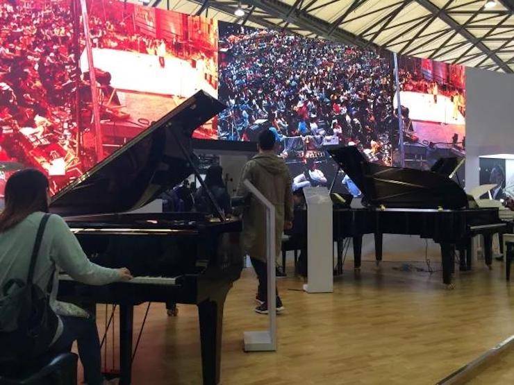 聚焦乐展|2017中国（上海）国际乐器展览会圆满落幕，腾博官网钢琴大放异彩