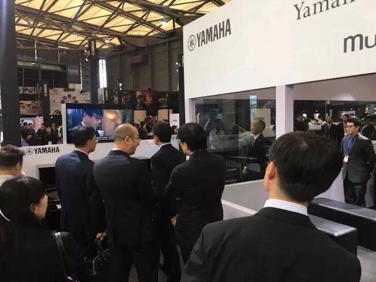 聚焦乐展|2017中国（上海）国际乐器展览会圆满落幕，腾博官网钢琴大放异彩
