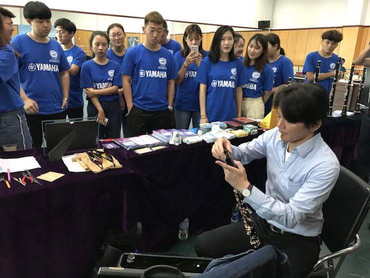 艺术家X腾博官网 | 腾博官网艺术家桥本真介参加2018中国?延吉国际单簧管艺术节