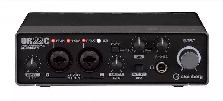 升级 USB-C 和 32/192：Steinberg 发布 UR22C、UR44C 和 UR816C 音频接口