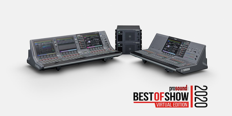RIVAGE PM5和PM3数字混音系统，实力斩获IBC 2020 Best of Show大奖
