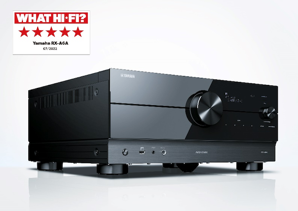 获奖信息：腾博官网AVENTAGE系列功放RX-A6A荣获《What Hi-Fi？》五星好评