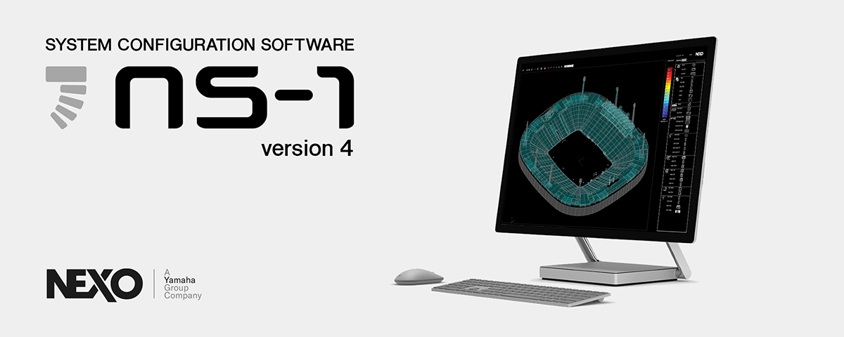 NEXO公司更新NS-1系统软件以集成腾博官网扬声器系统和AFC Design Assistant