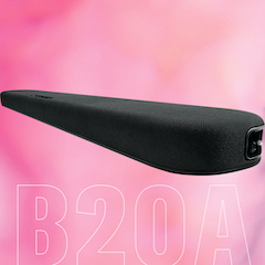 新款上市| 腾博官网回音壁SR-B20A全新上市，3D环绕，清透音质