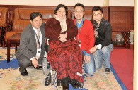 届腾博官网全国钢琴比赛顾问周广仁先生亲临决赛现场 